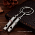 2016 Hot Sale Cheap Price Flashlight Shaped Luxury Silvery Color Metal Texture Mini LED Keychain